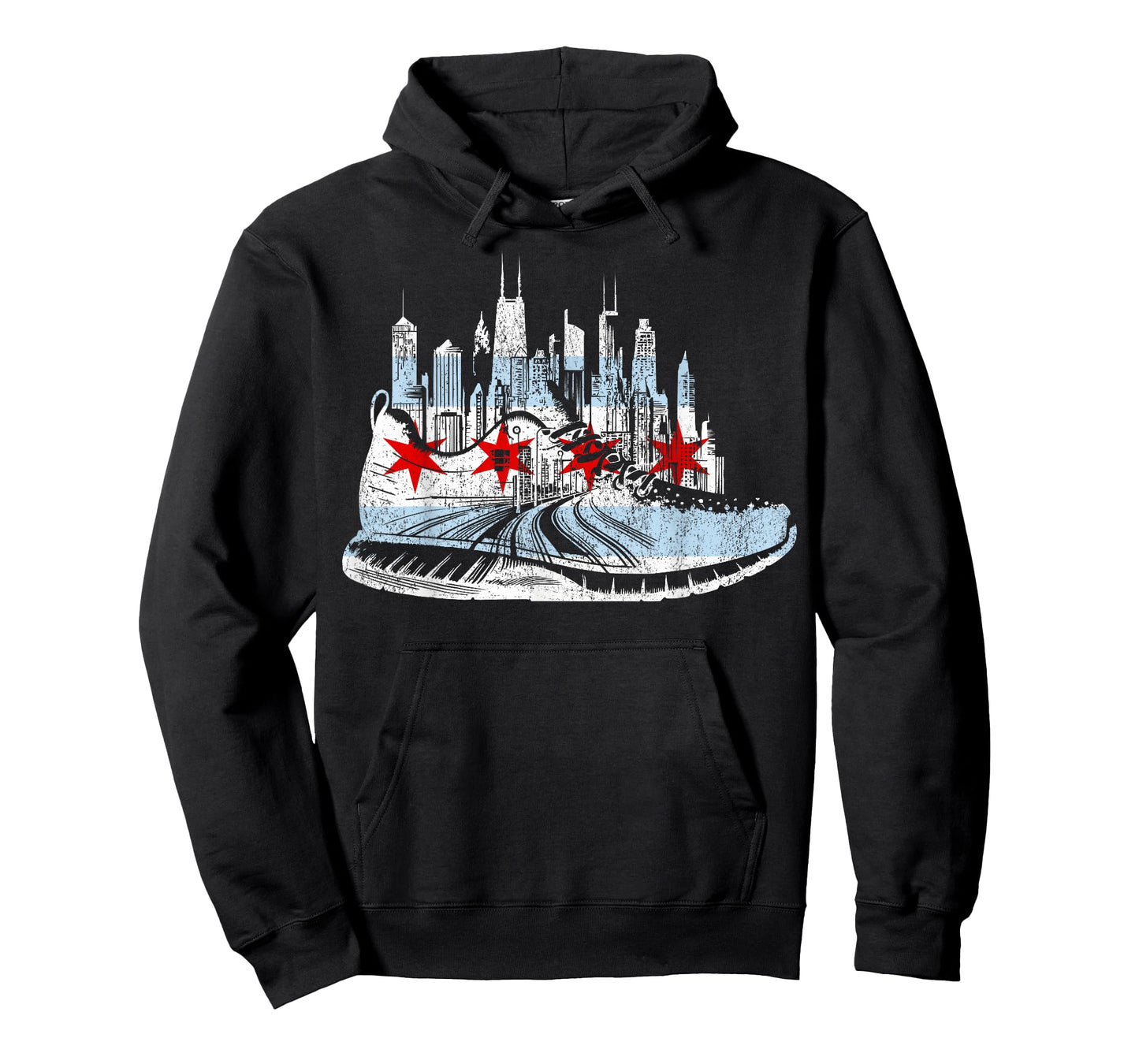 Chicago Runner Run Marathons Running Tee Jogger Motivational T-Shirt