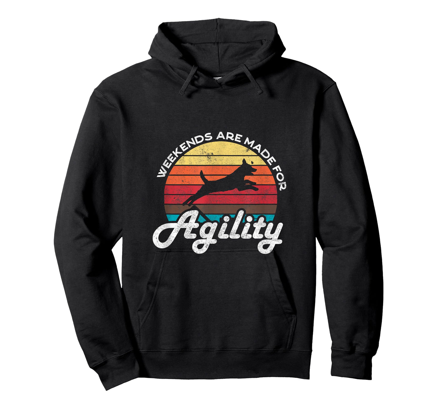 Weekends are made for agility - dog agility training design T-Shirt