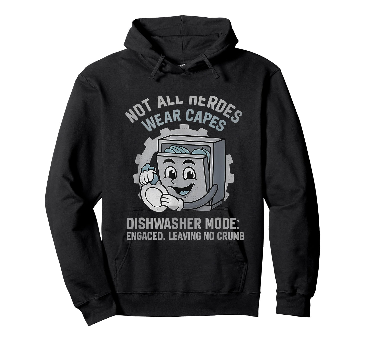 Dishwasher Mode Engaged Funny Kitchen Design T-Shirt