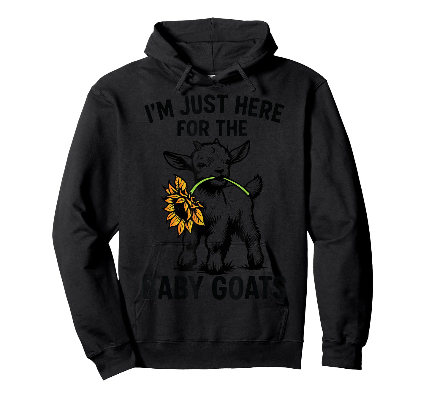 Funny I'm just here for The Baby Goats T-Shirt