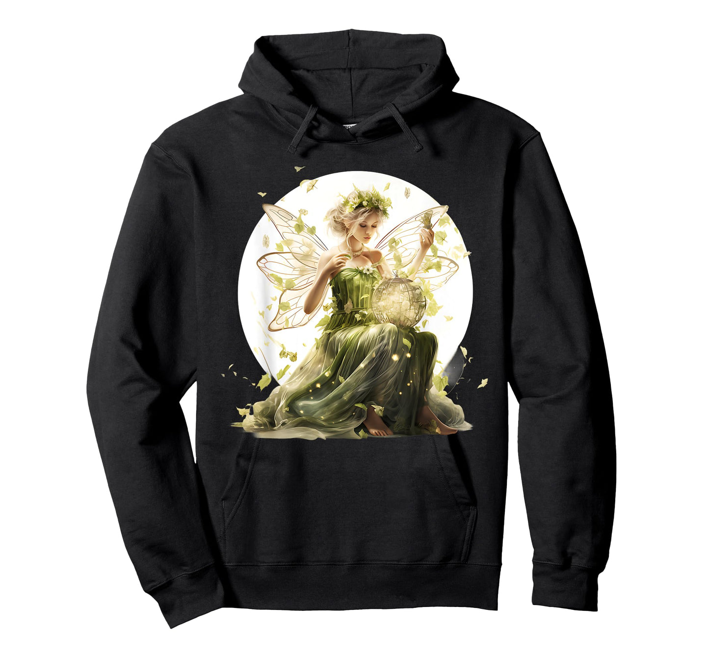 Enchanted Forest Fairy Mystical Butterfly & Floral T-Shirt