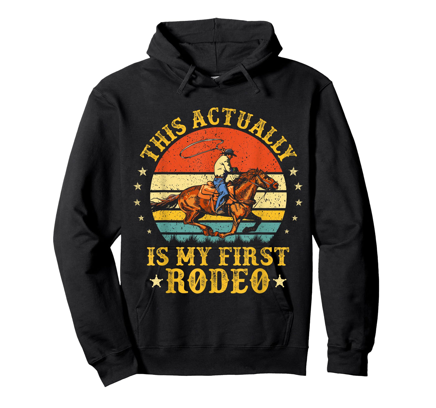 This Actually Is My First Rodeo Country Life Howdy Vintage T-Shirt
