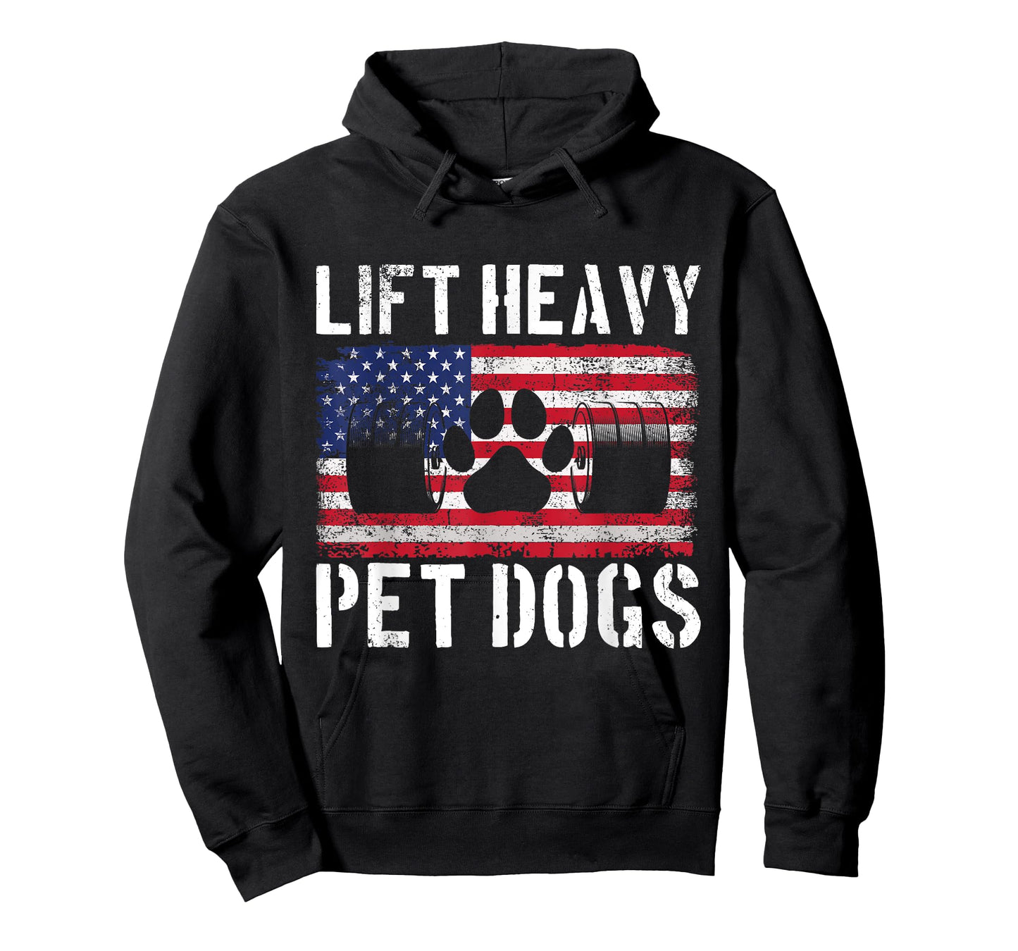 Lift Heavy Pet Dogs Weightlifting Funny Gym Workout Pet T-Shirt