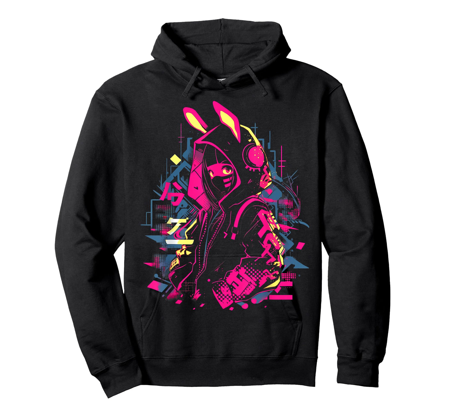 Anime Manga Cyberpunk Aesthetic Techwear Harajuku T-Shirt
