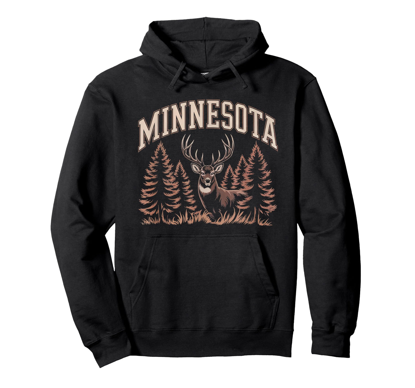 Minnesota State Varsity Letters Buck Hunting Deer Hunters T-Shirt