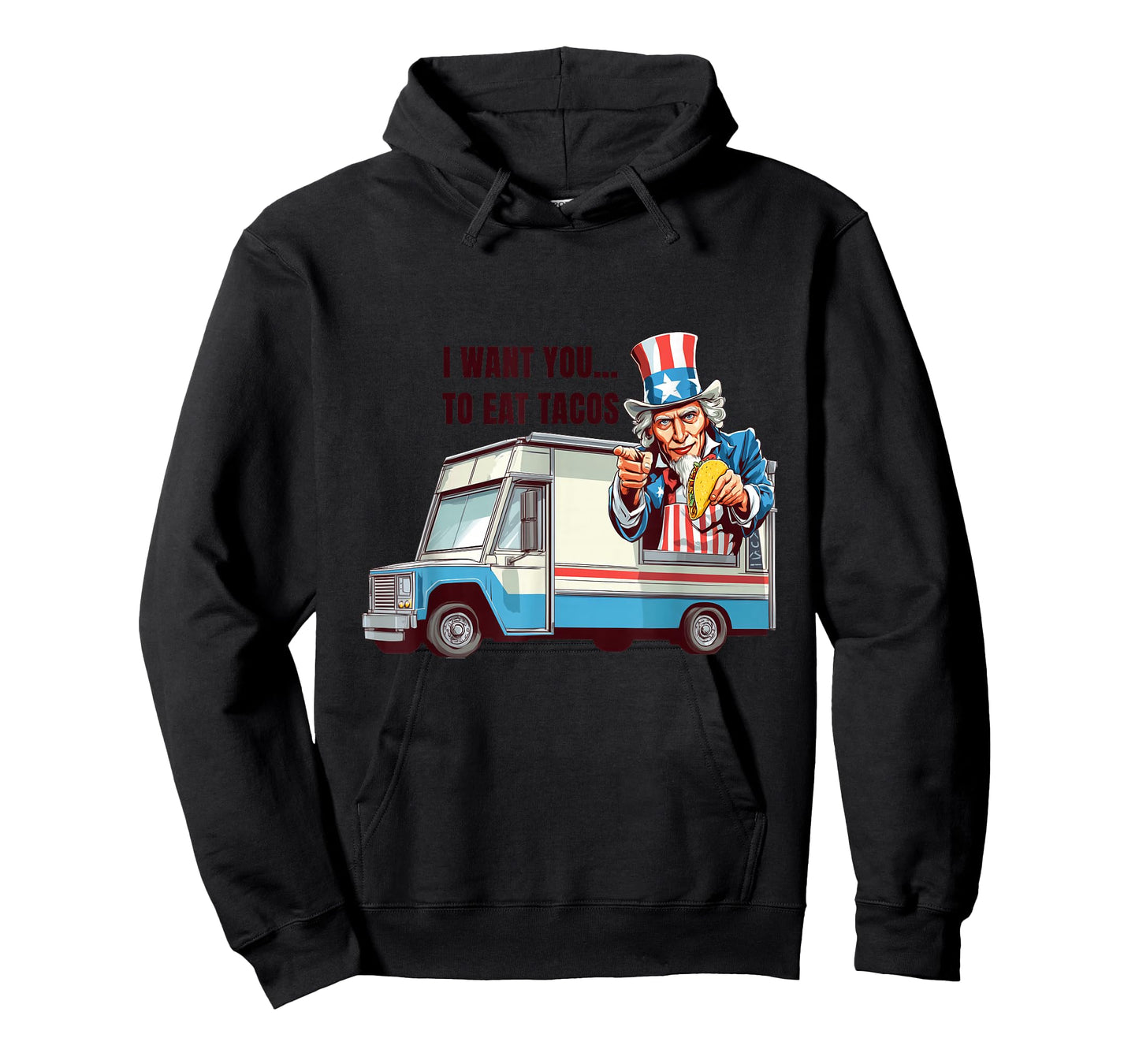 Eat Tacos Costume with Funny Sam for Food Truck Lovers T-Shirt