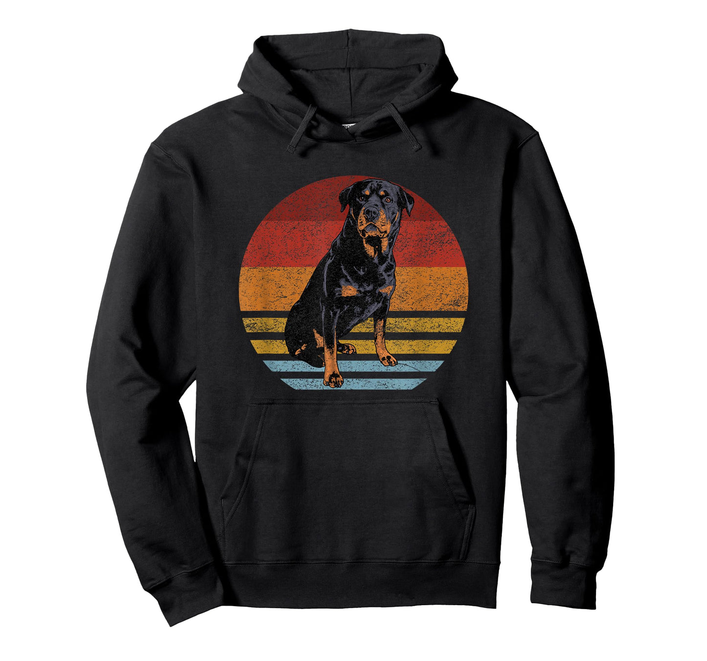 Rottweiler Dog-s Retro Style - Rottie Cool Cute Pet Doglover T-Shirt
