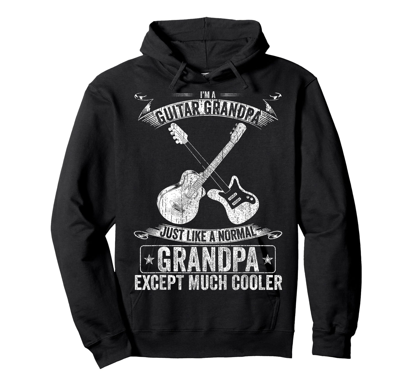I'm A Guitar Grandpa Just Like A Normal - Except Much Cooler T-Shirt