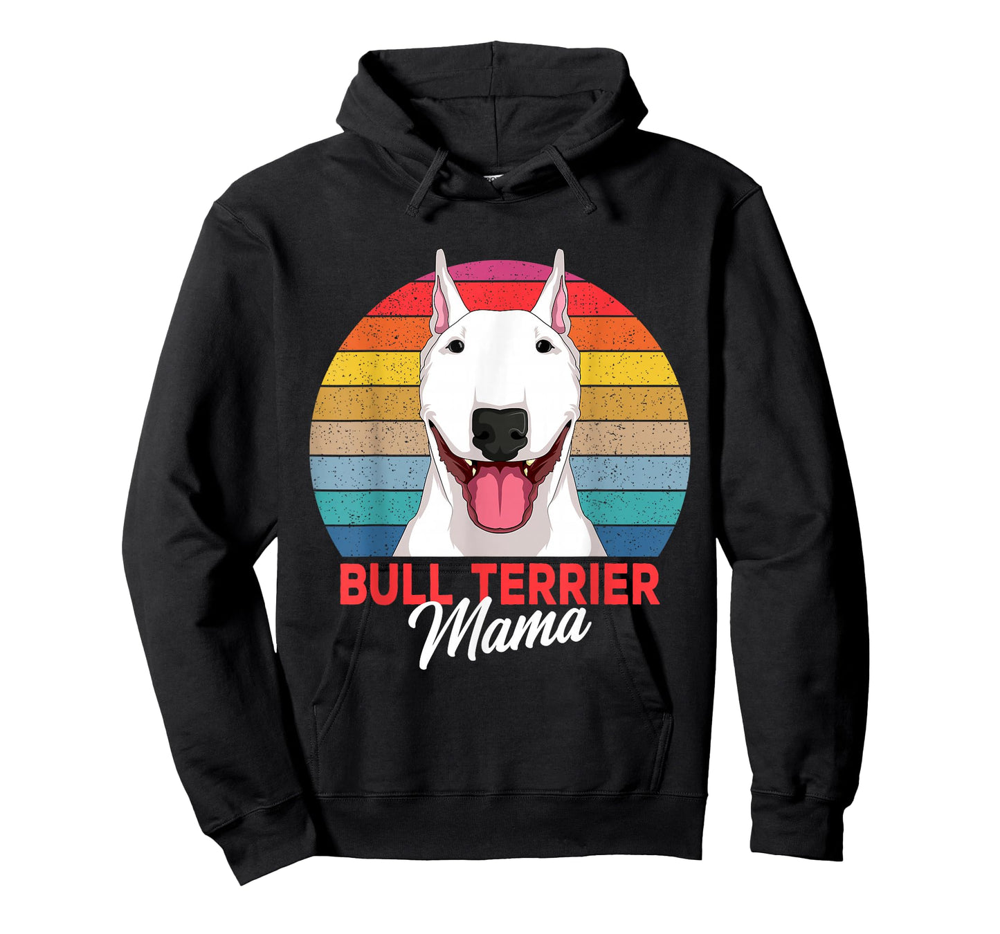 Bull Terrier Mama Bully Dog Mom Girls T-Shirt
