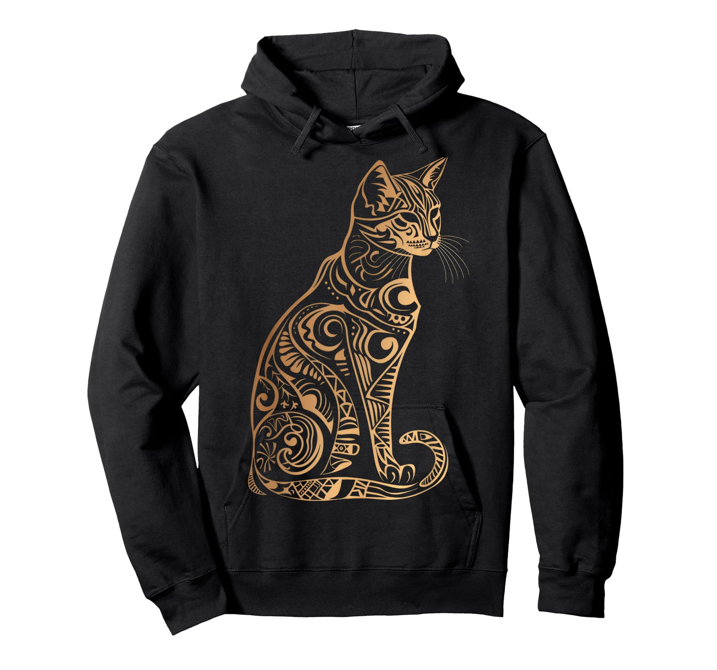 Cats Tribal Vintage Retro Graphic T-Shirt