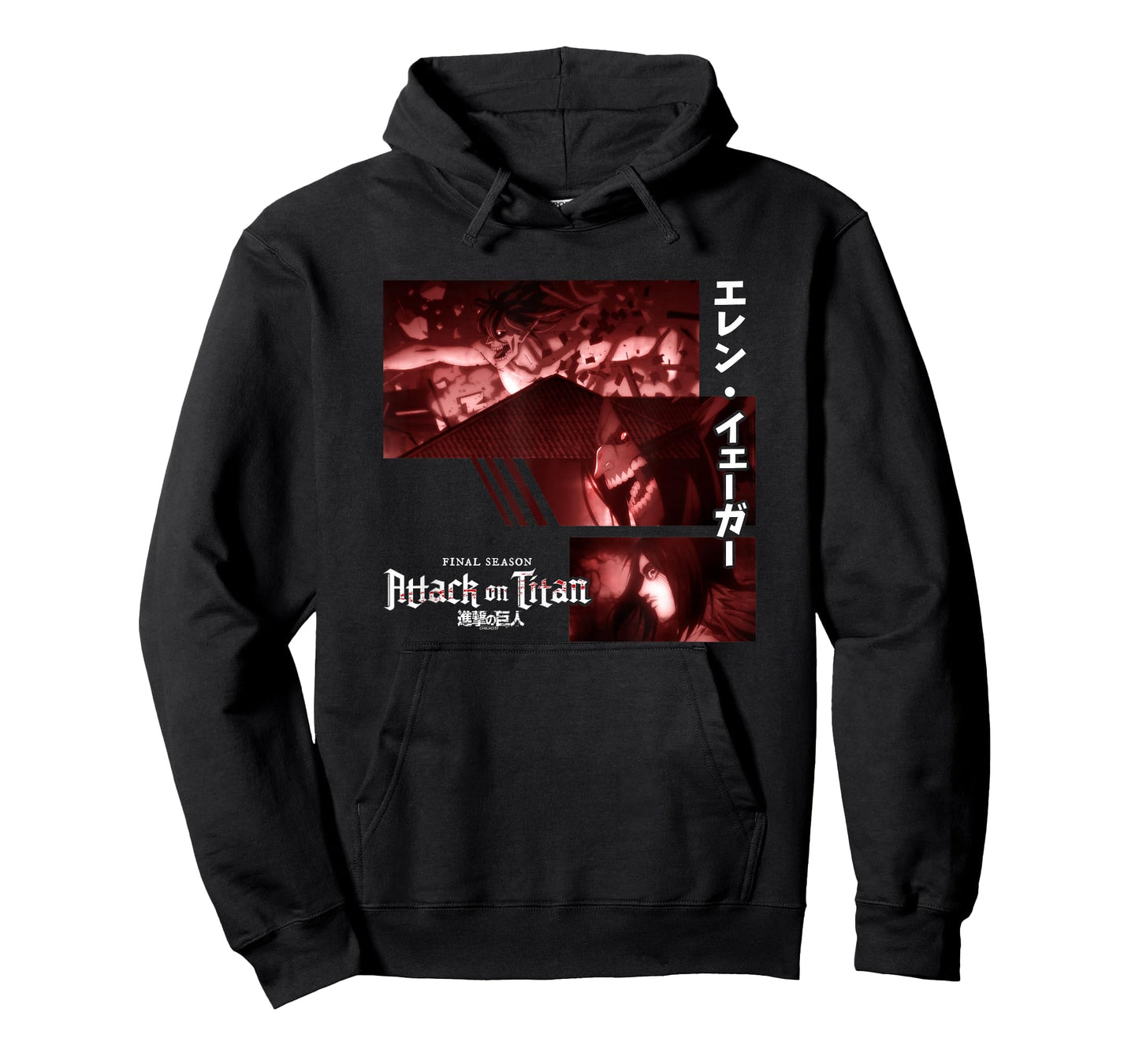 Attack on Titan Season 4 Eren Titan Collage Anime T-Shirt