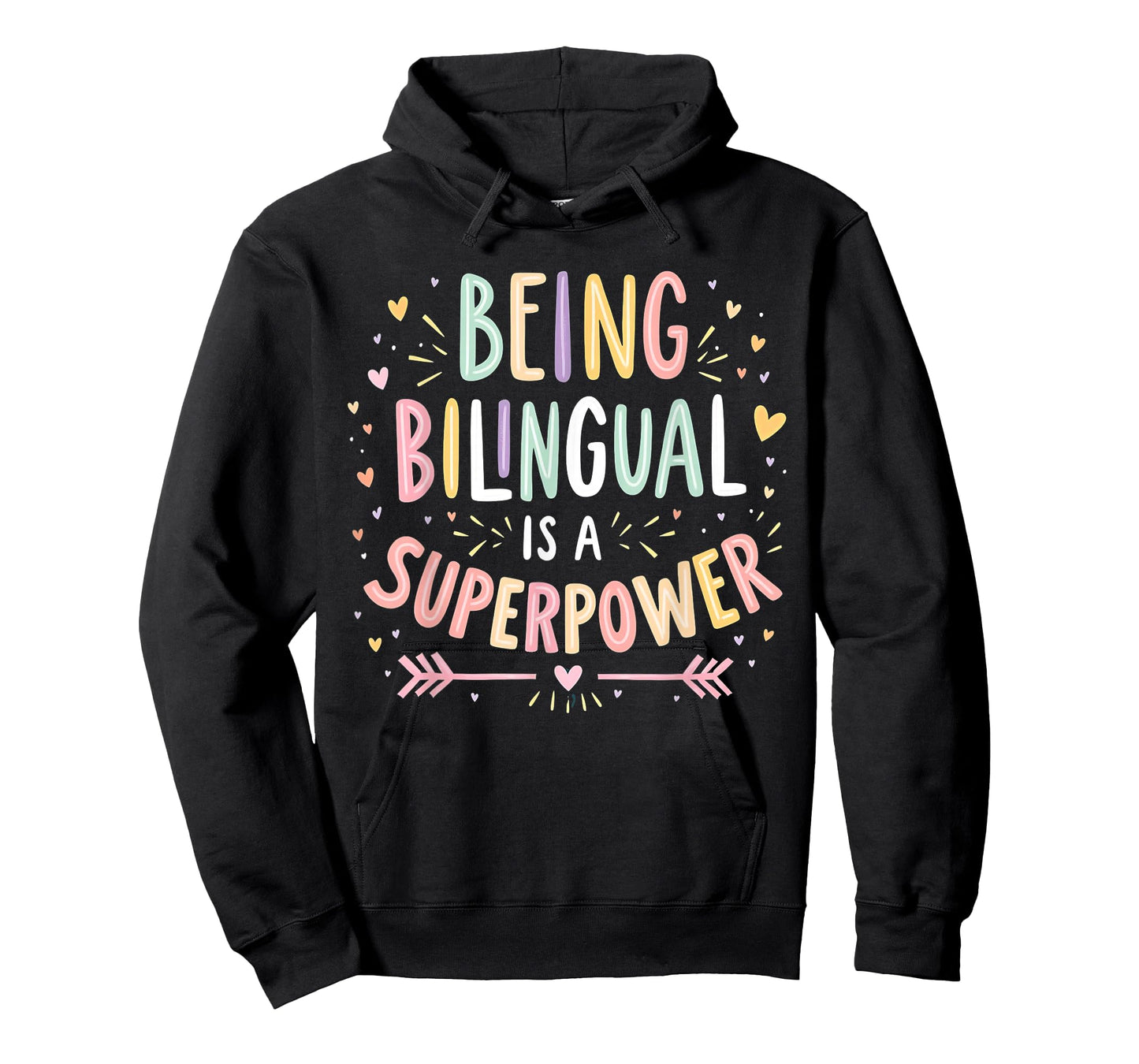 Being Bilingual Is A Superpower Back To School ESL Teacher T-Shirt