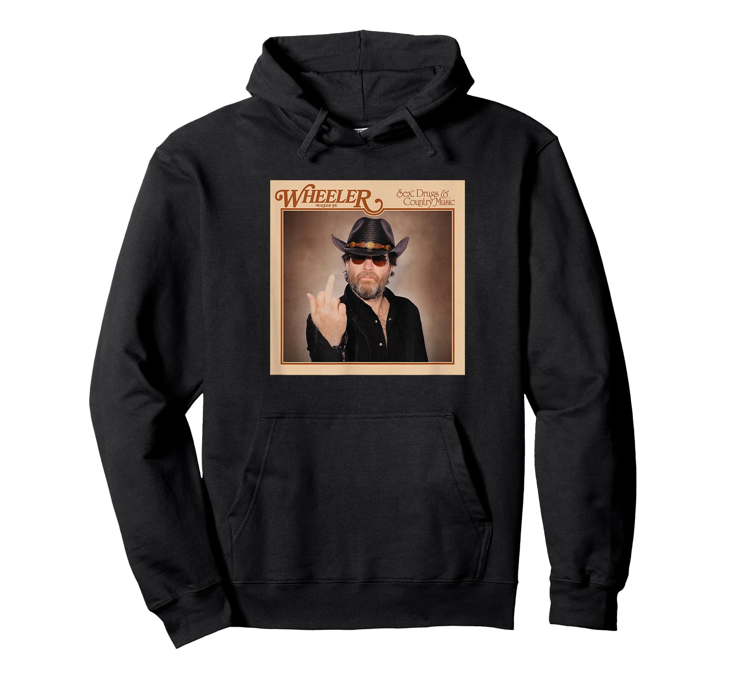 Wheeler Walker Jr. Sex, Drugs & Country Music Album Cove T-Shirt