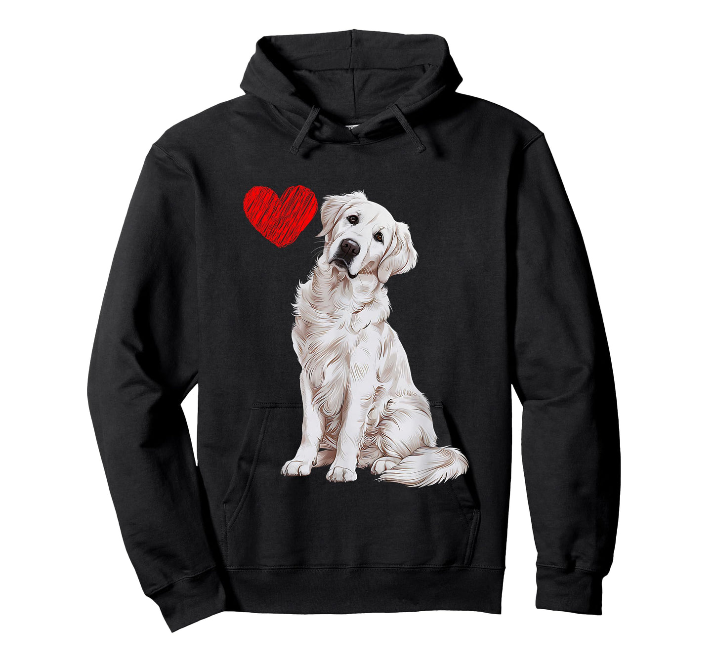 Love White English Cream Golden Retriever Mom Dog Puppy T-Shirt