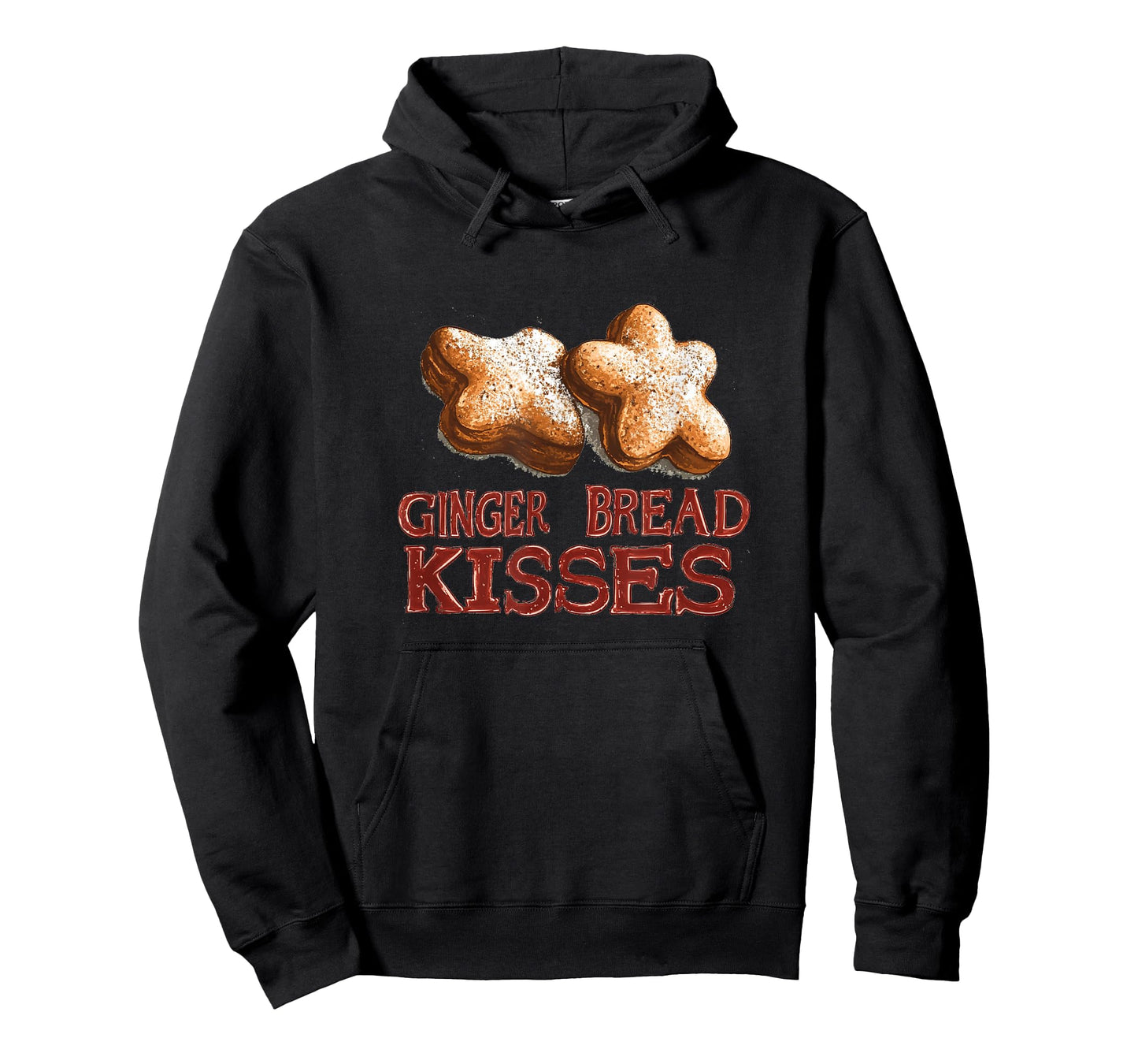Funny Gingerbread Kisses Costume for Festive Days T-Shirt