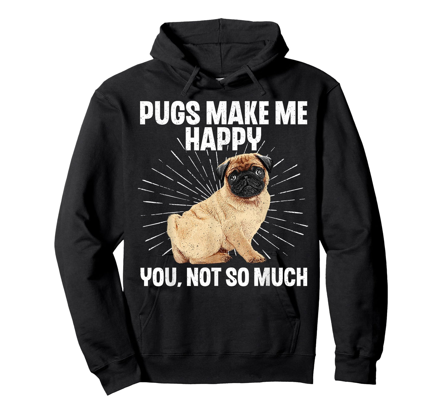 Funny Pug Design for Men Women Puppy Pet Dog Breed Pug Lover T-Shirt