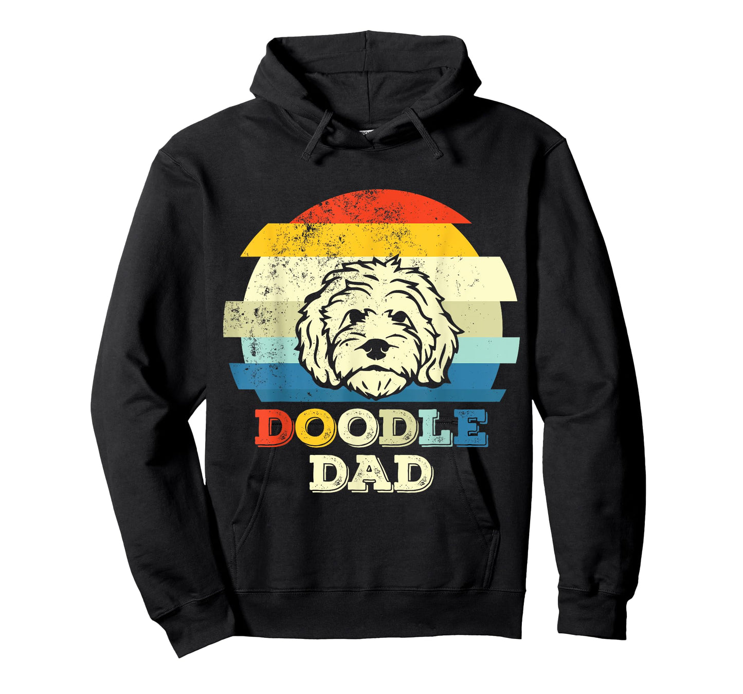 Vintage Doodle Dad Father - Aussie Doodle & Goldendoodle T-Shirt