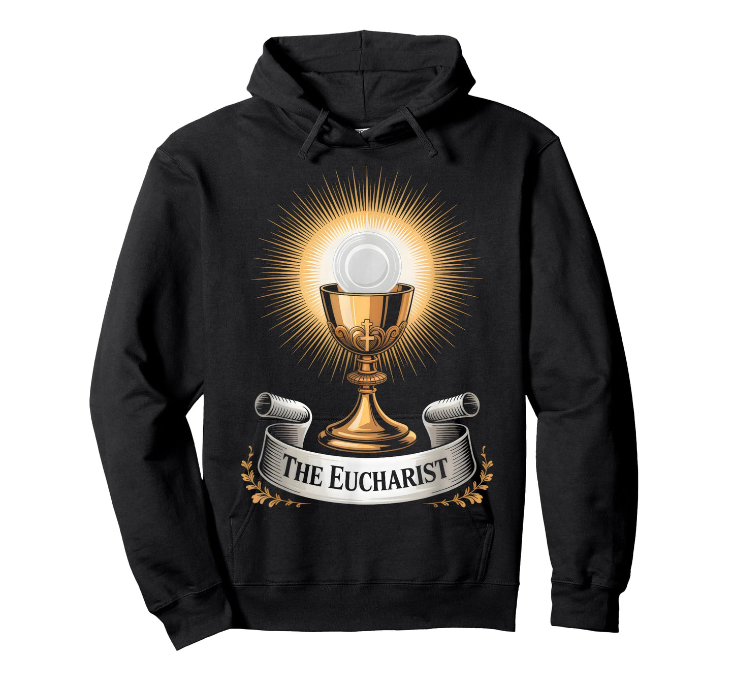 The Eucharist Chalice Catholic Mass and Adoration T-Shirt