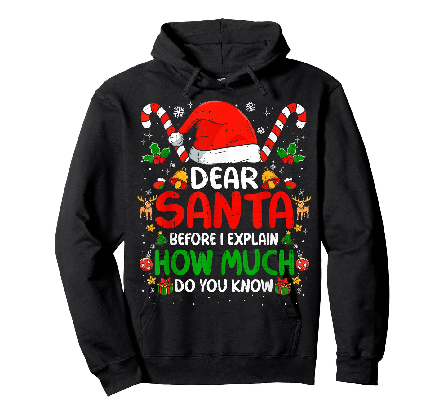 Dear Santa I Can Explain Funny Christmas Shirts Kids Adults T-Shirt