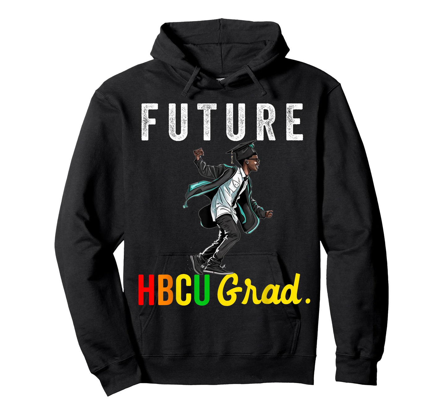 Future HBCU Grad History Black College Youth Kids Boy T-Shirt