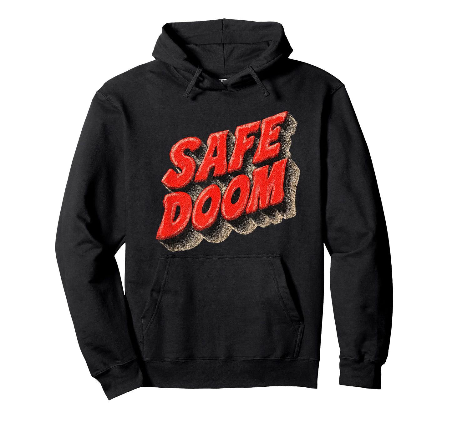 Pretty Red Safe Doom Statement T-Shirt