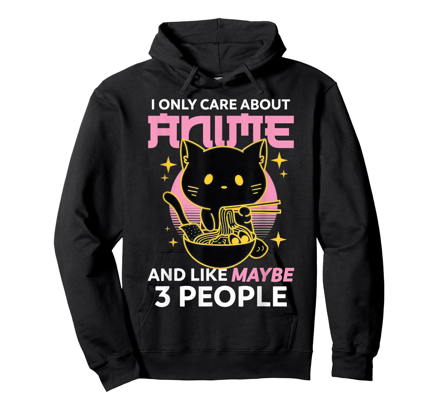 I Only Care About Anime and Like Maybe 3 People Chibi Anime T-Shirt