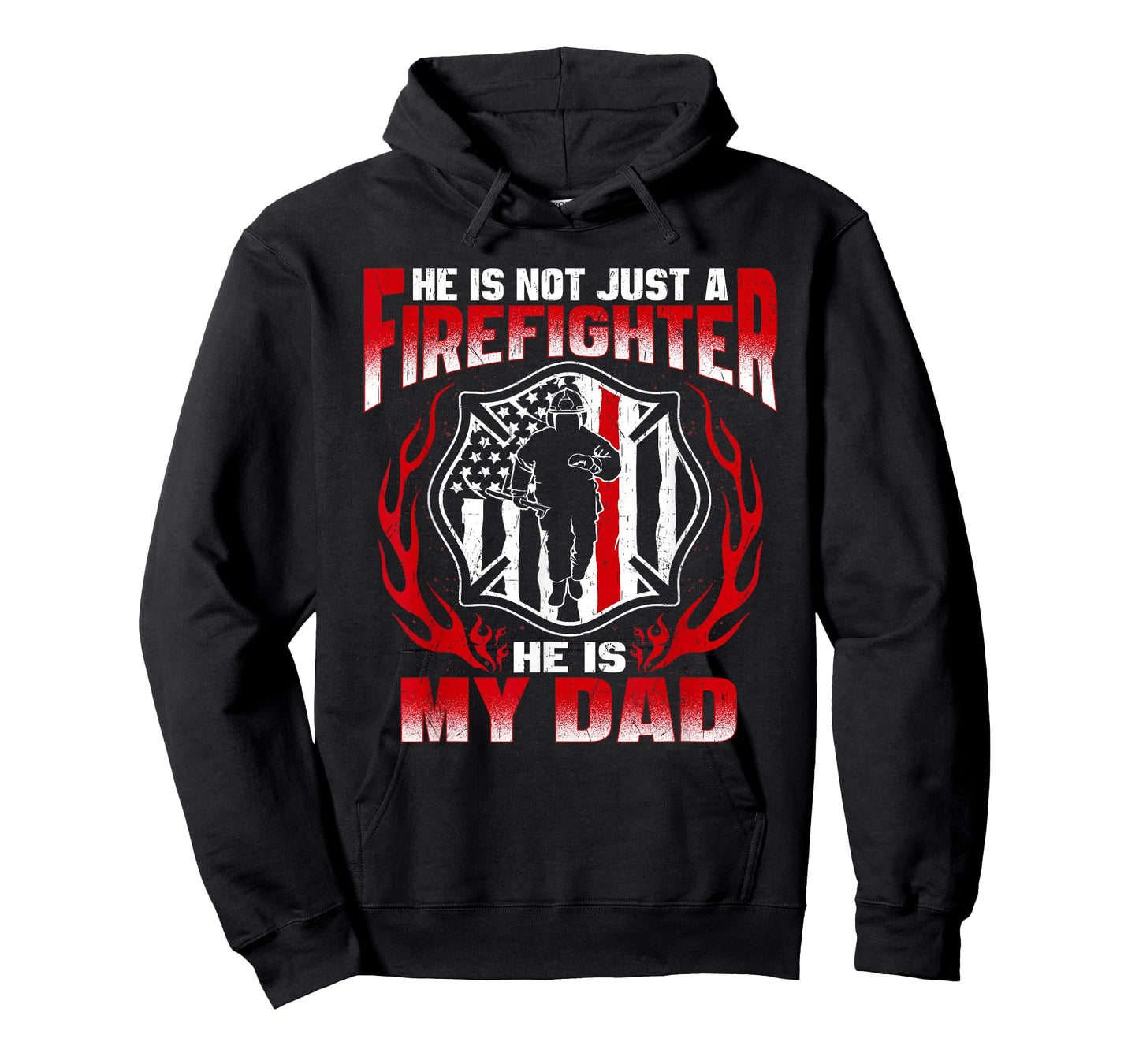 My Dad is A Firefighter Hero Proud Fire Son Daughter Gifts T-Shirt