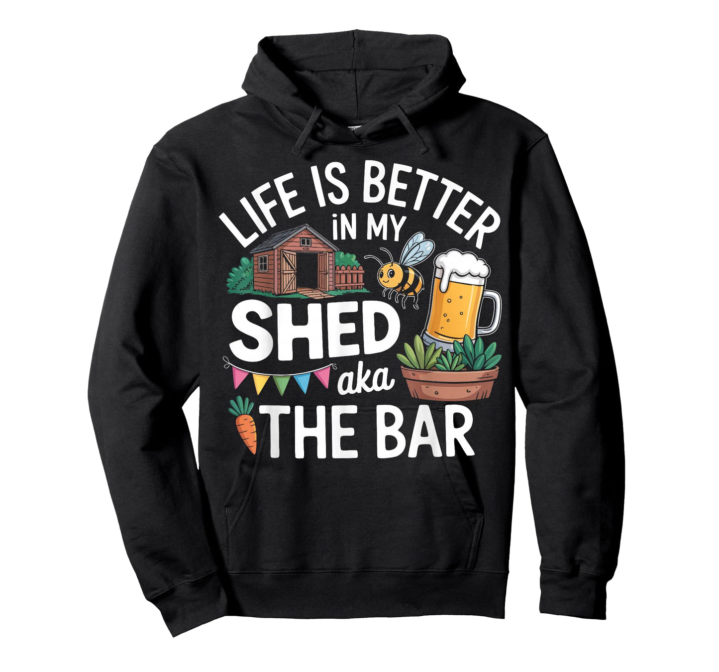 Garden Pub Lover Shed Bar T-Shirt