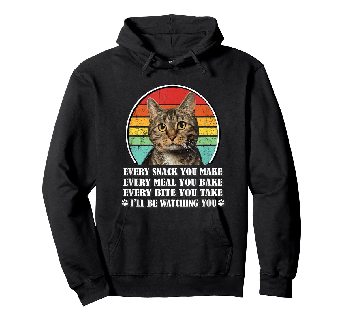 Every Snack You Make Brown Tabby Cat Lover Men Women Kids T-Shirt