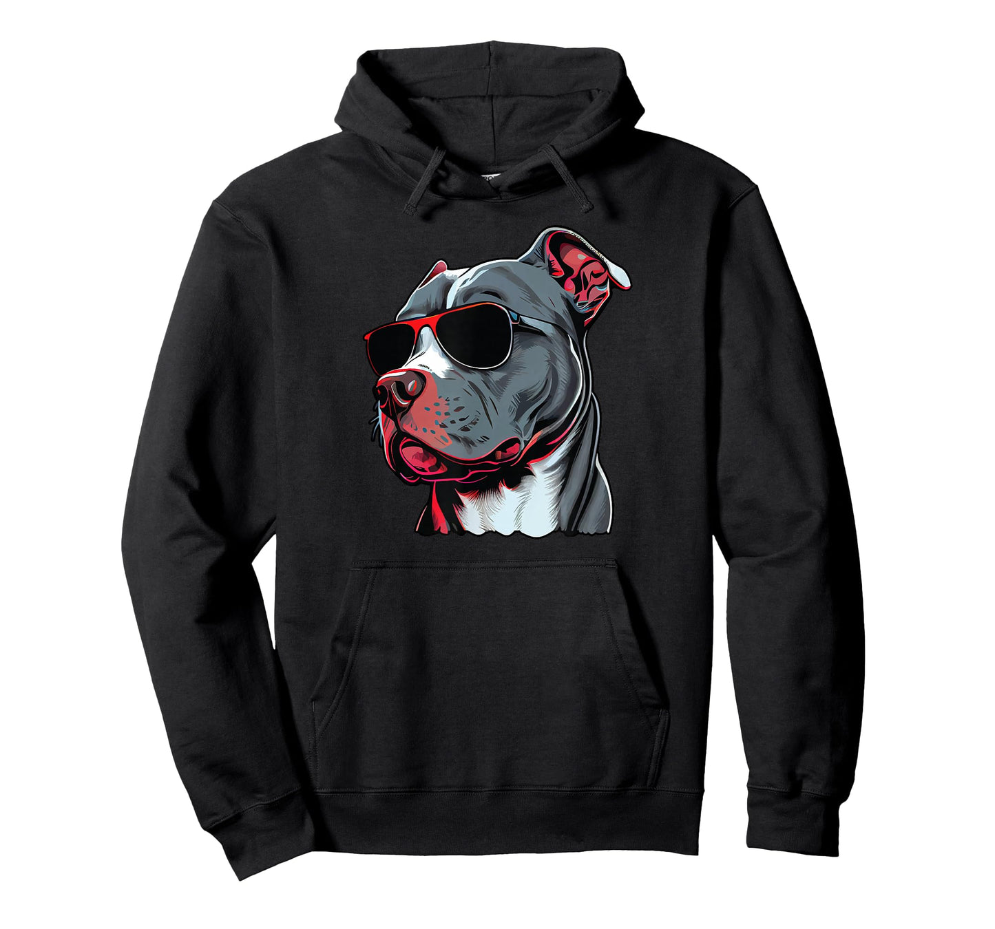 Dad Mom Cool Dog Sunglasses - Pitbull T-Shirt