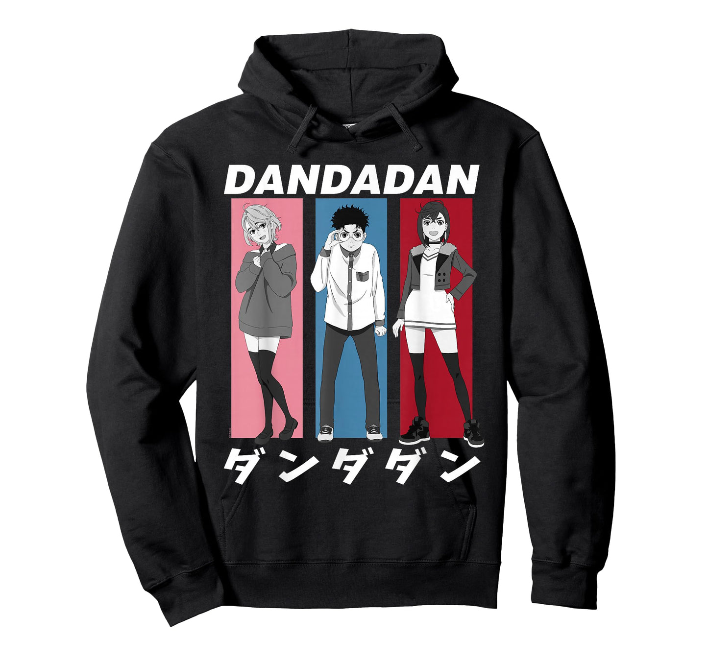 Dan Da Dan Momo Okarun Aira Colored Frames Anime T-Shirt