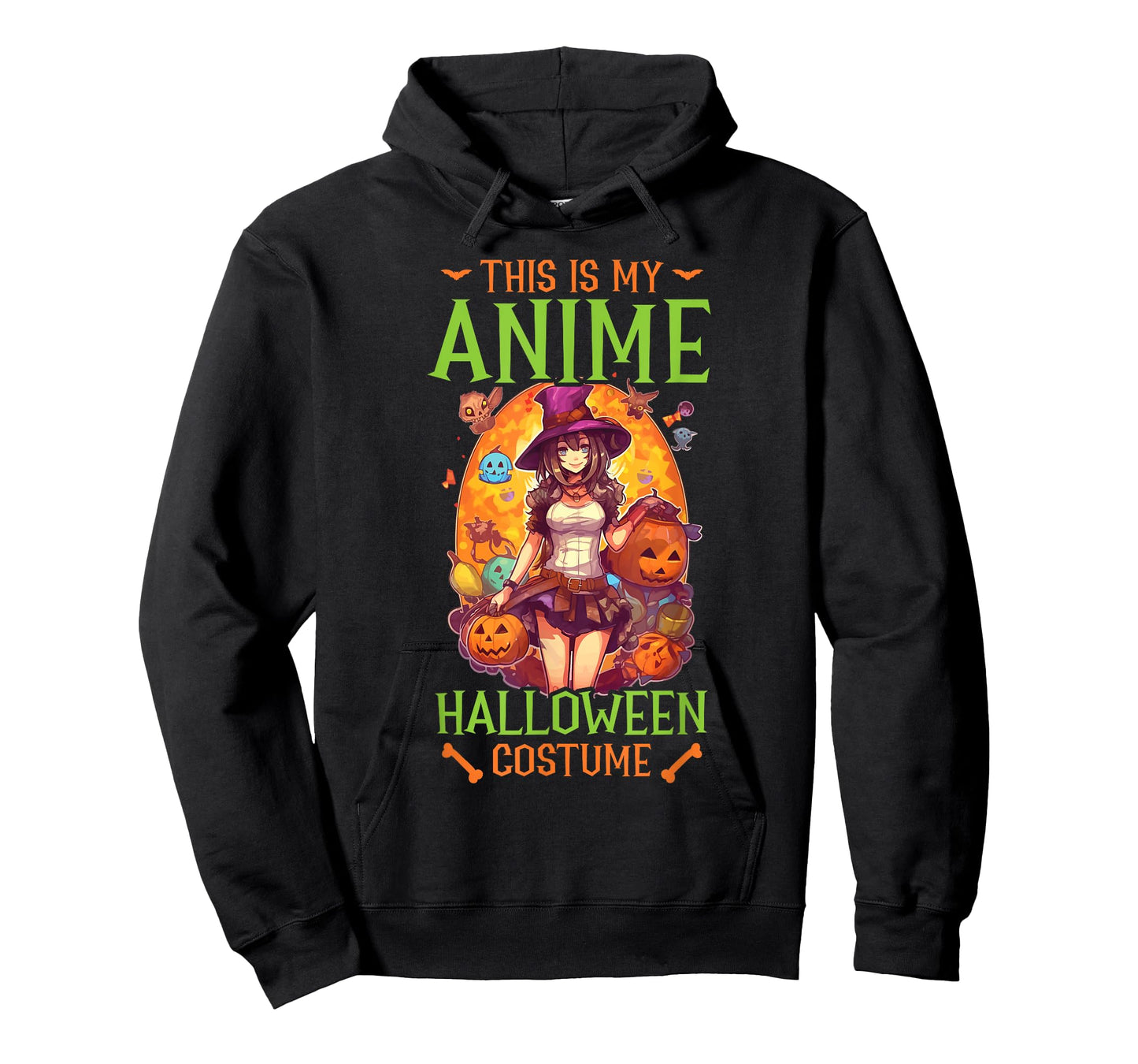 Anime Halloween Kawaii Trick Or Treat Spooky Manga Reader T-Shirt