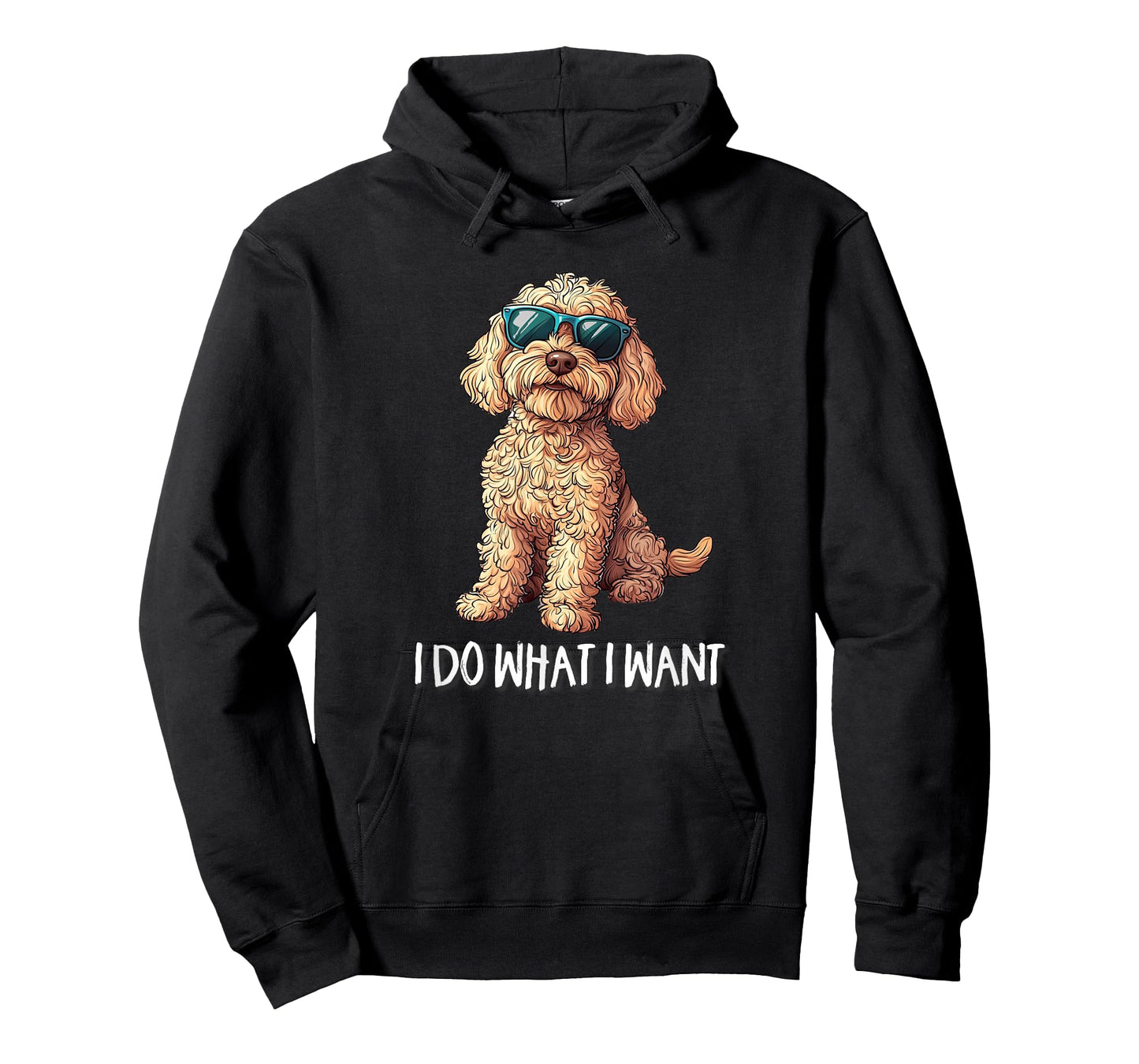 Cute Illustration for Owners I Do What I Want Cockapoo Lover T-Shirt