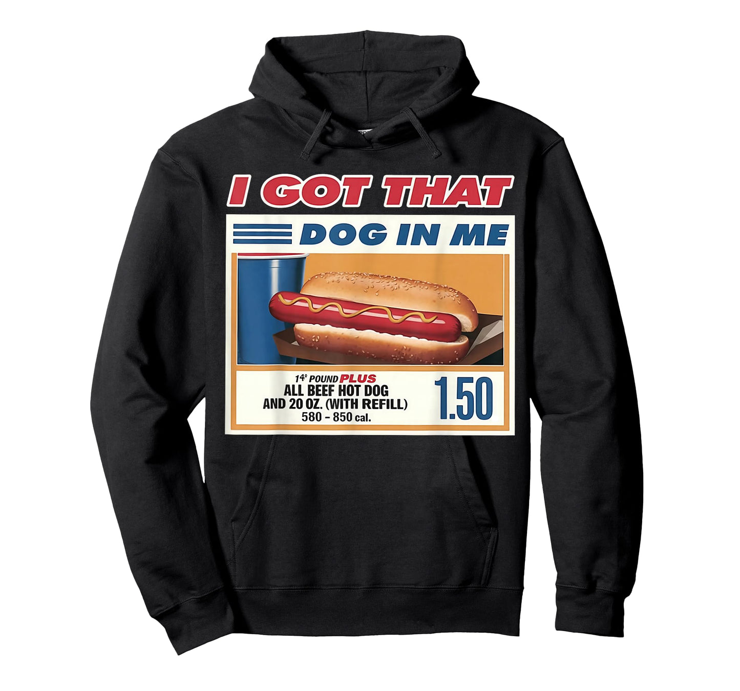 I Got That Dog in Me Funny Combo 4th of July Vintage Meme T-Shirt
