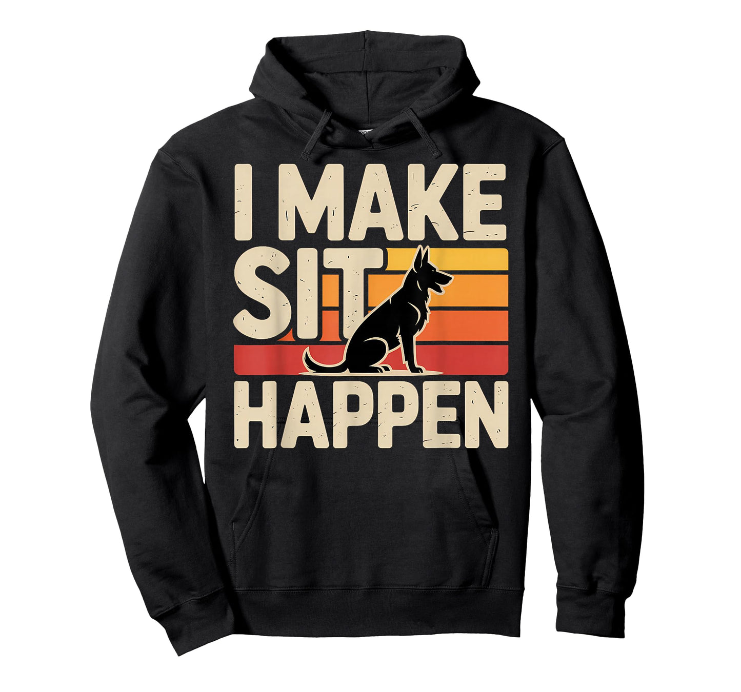 Funny Dog Trainer I Make Sit Happen Canine Instructor T-Shirt