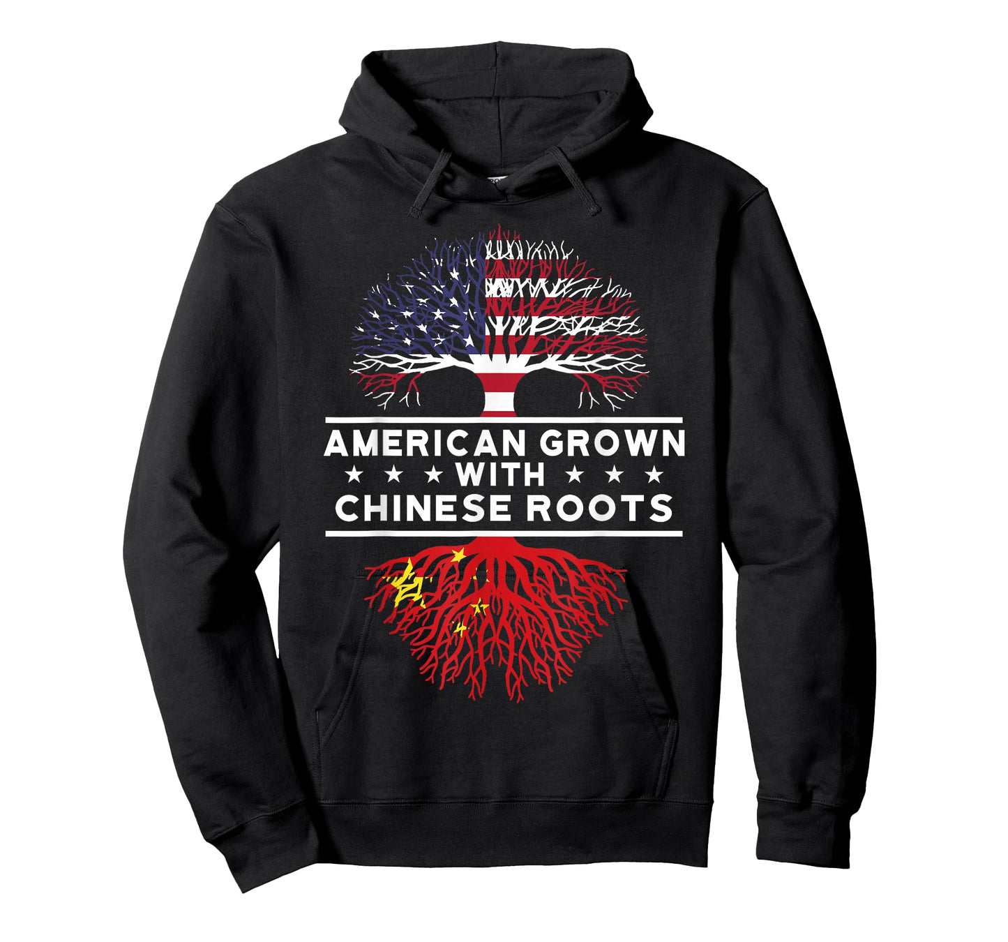 American Grown with Chinese Roots - China T-Shirt