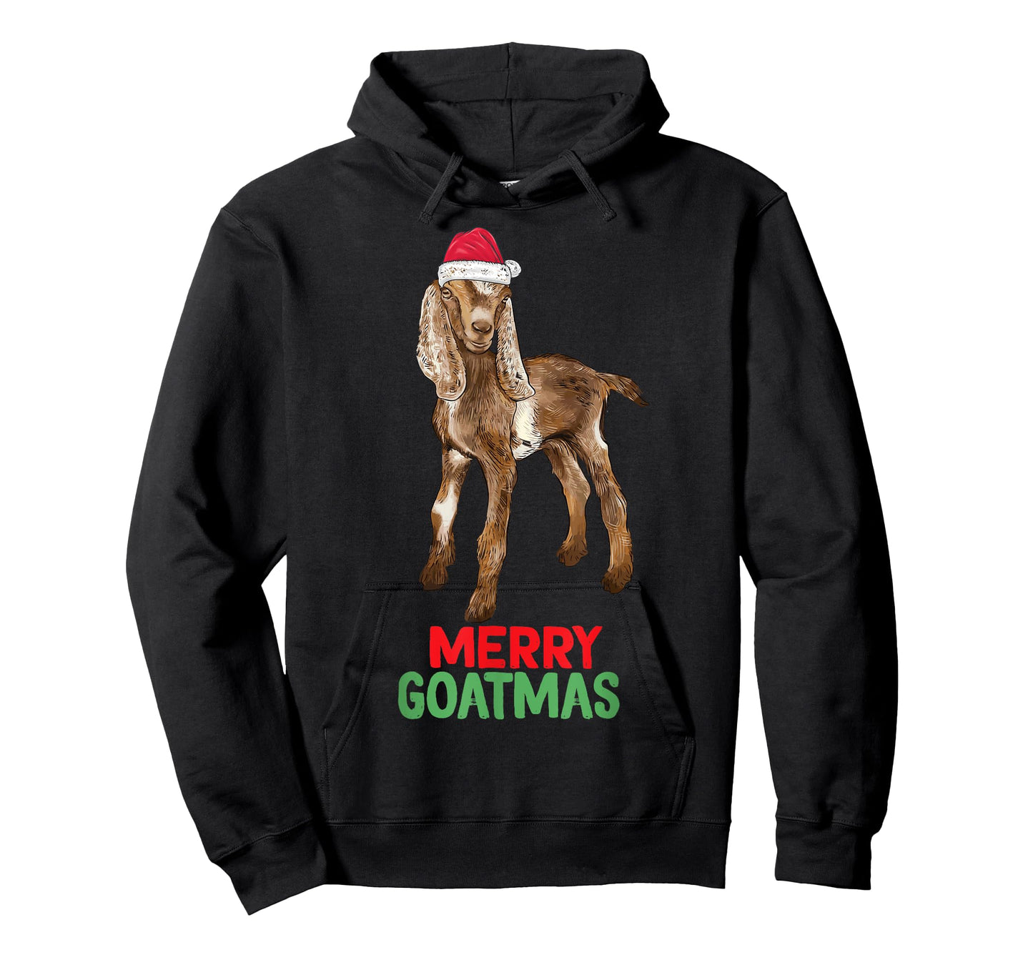 Goat mom tee for men women girls boys Nubian Goat Christmas Merry Goatmas T-Shirt
