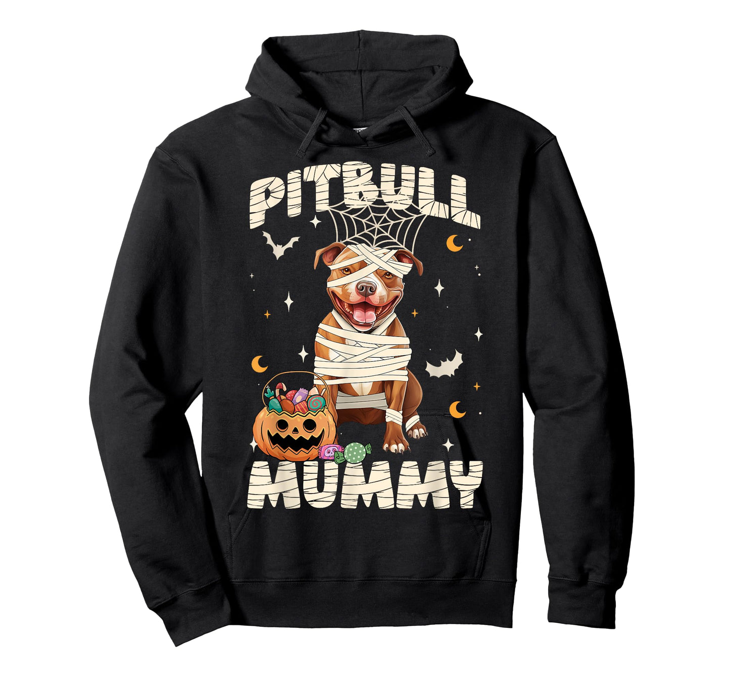 Halloween Costume Pitbull Lover Mummy Dog Owner Men Women T-Shirt