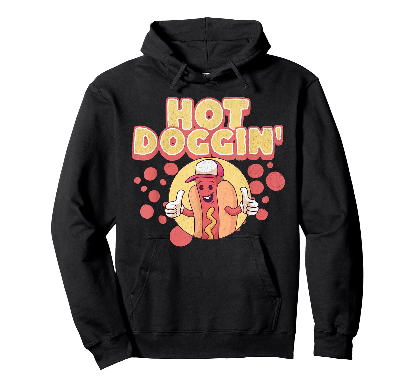 Funny Hot Dog Sausage Wiener Hot Doggin' T-Shirt for Men Women