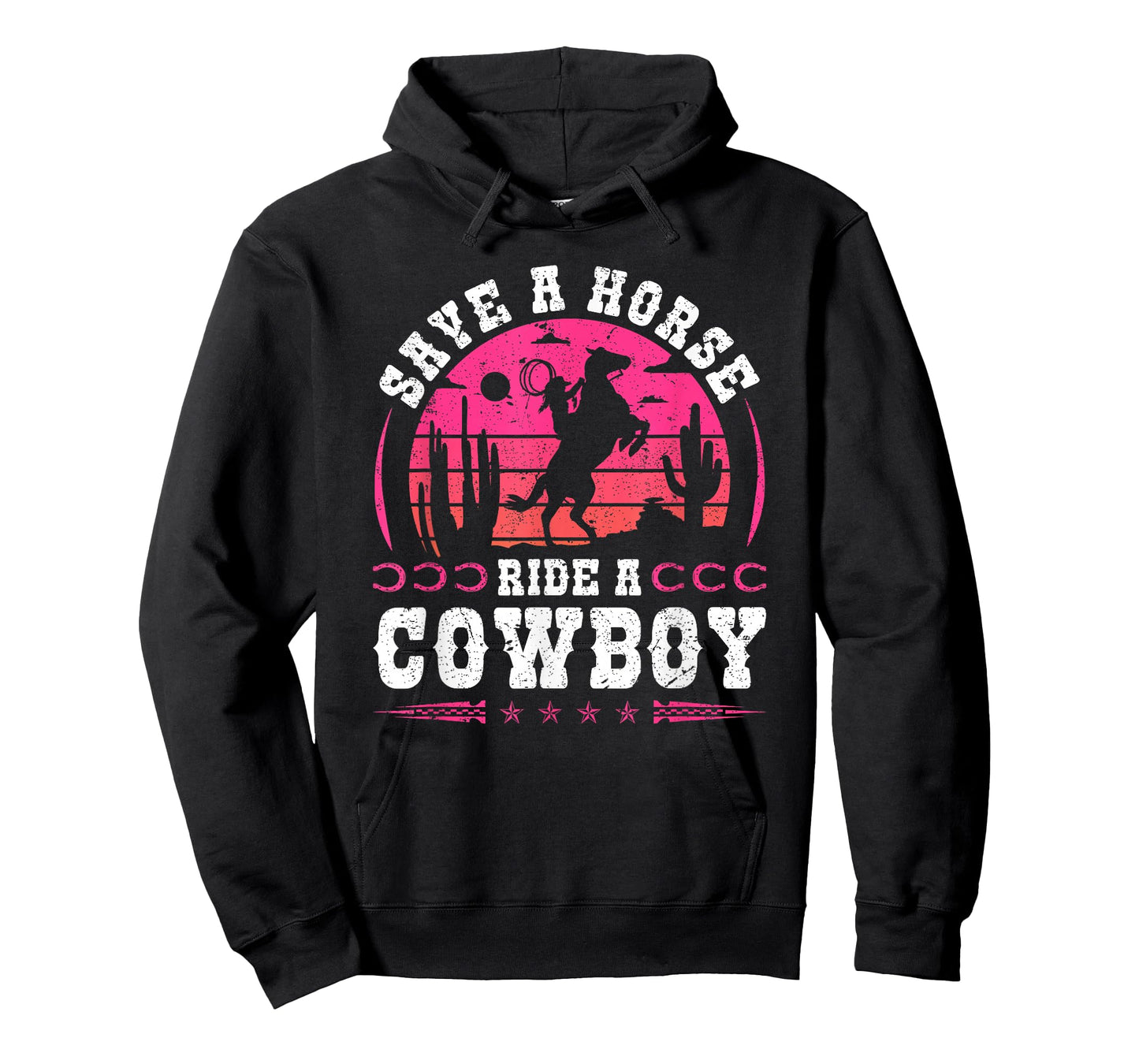 Cowgirl Save A Horse Ride A Cowboy Rodeo Western Country T-Shirt