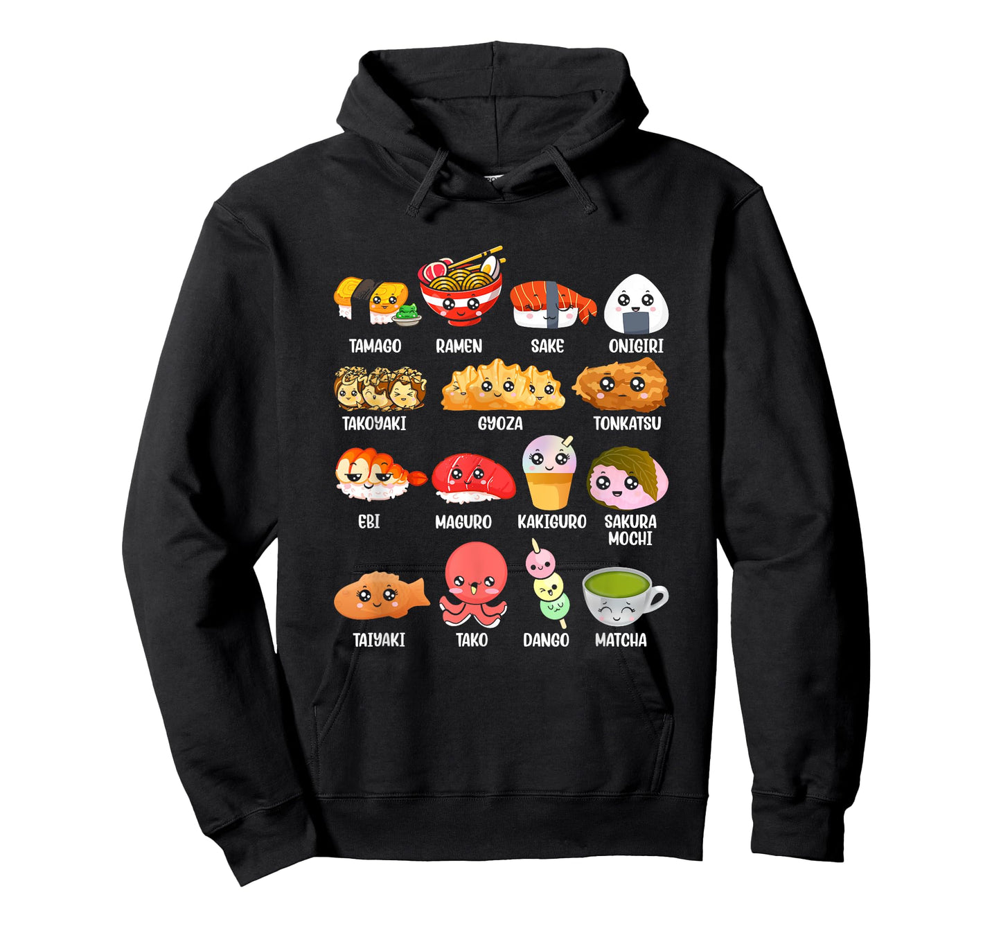 Funny Japanese Asian Food Fan Kawaii Ramen Sushi Japan Lover T-Shirt