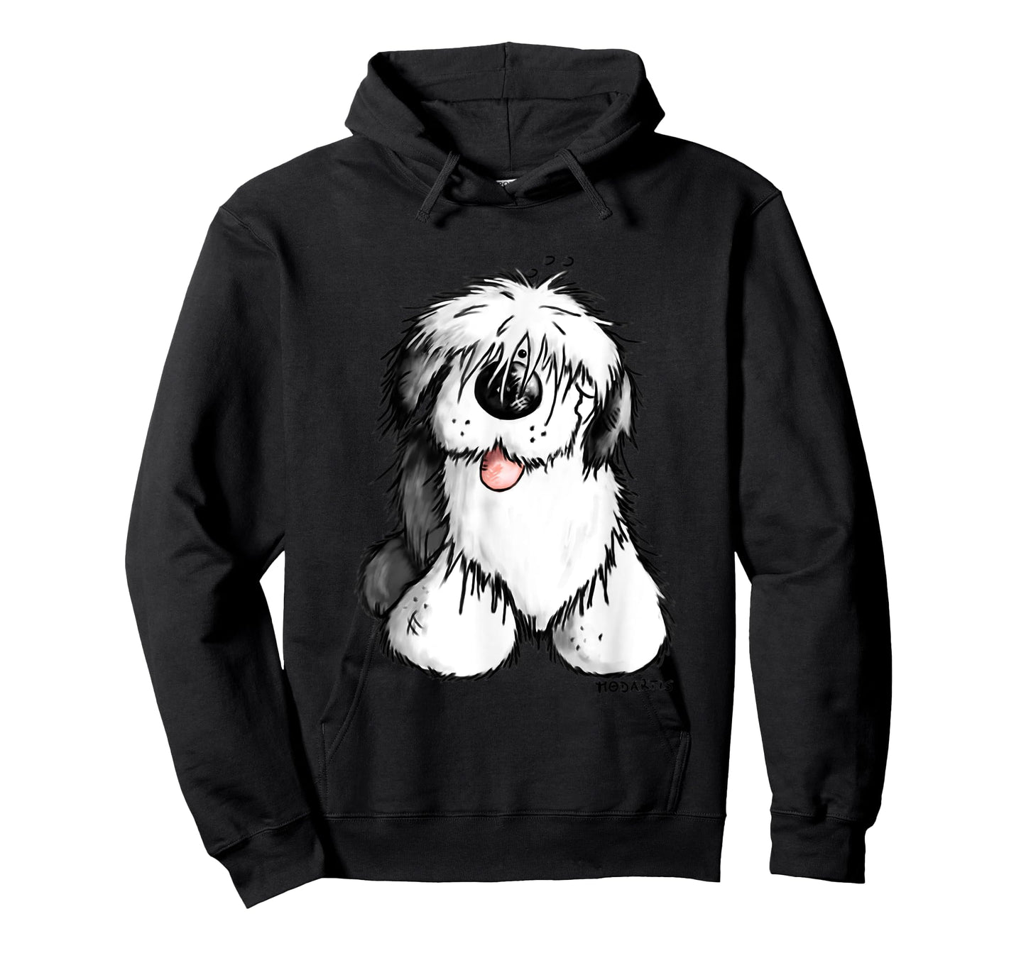 Happy Old English Sheepdog I For A Dog Or Bobtail Lover Men Women Girls Kids T-Shirt