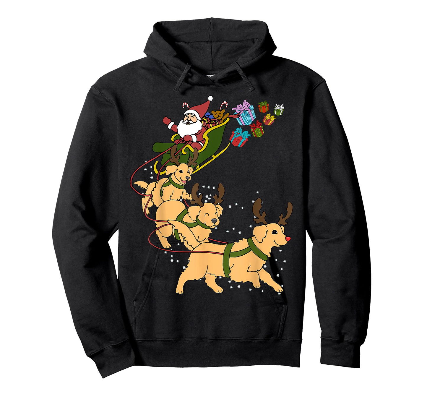 Golden Retriever Christmas T-Shirt