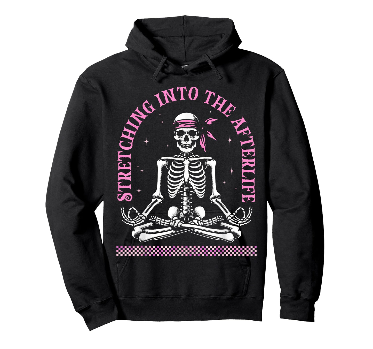 Yoga Skeletons Namaste Funny Meditation Halloween Men Women T-Shirt