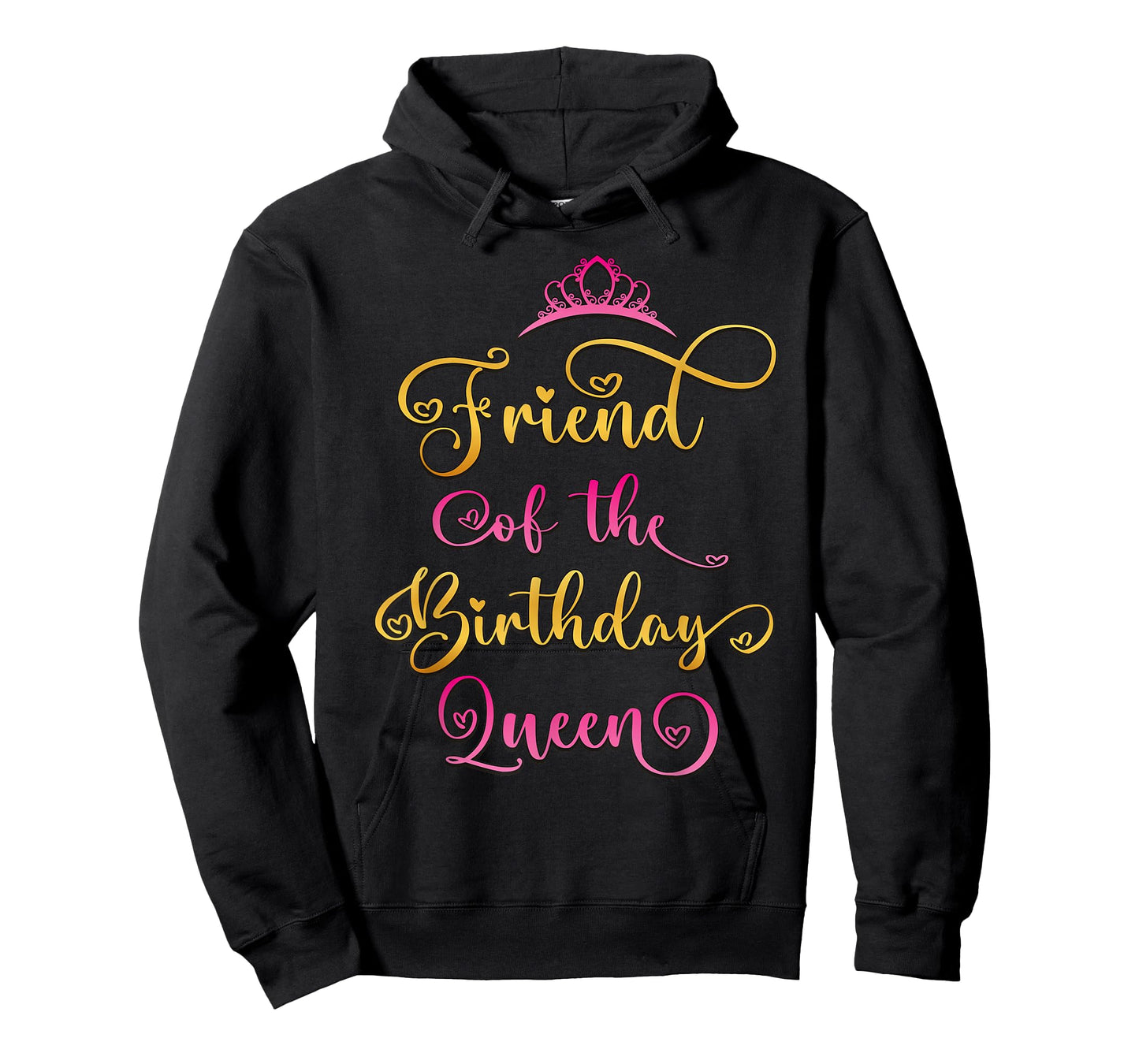 Friend of The Birthday Queen Bday Party T-Shirt
