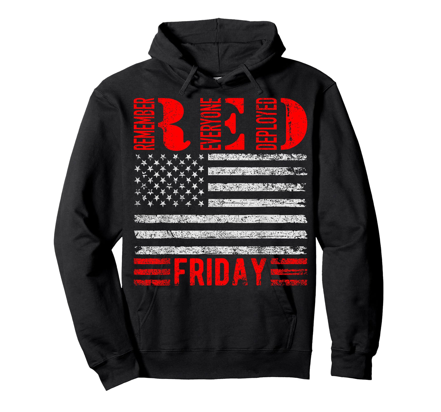Remember Everyone Deployed RED Friday Military T-Shirt