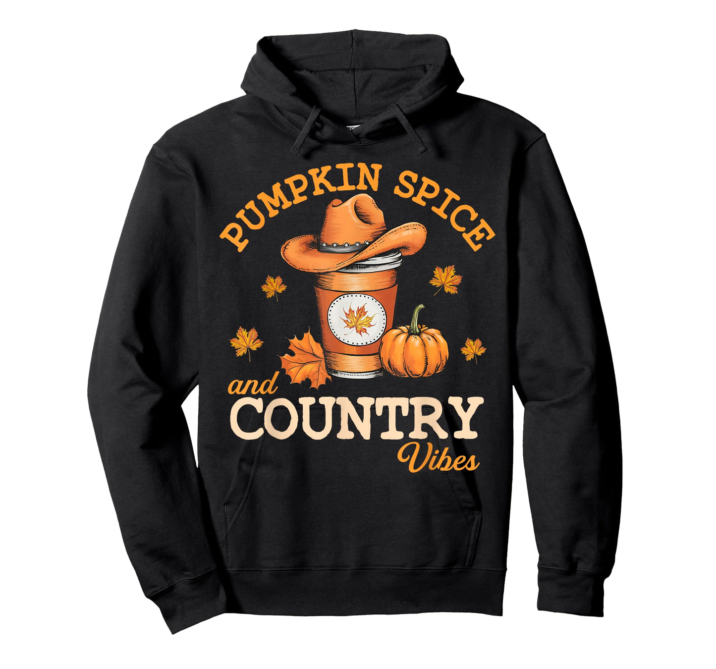 Pumpkin Spice And Country Vibes Western Fall Autumn Howdy T-Shirt