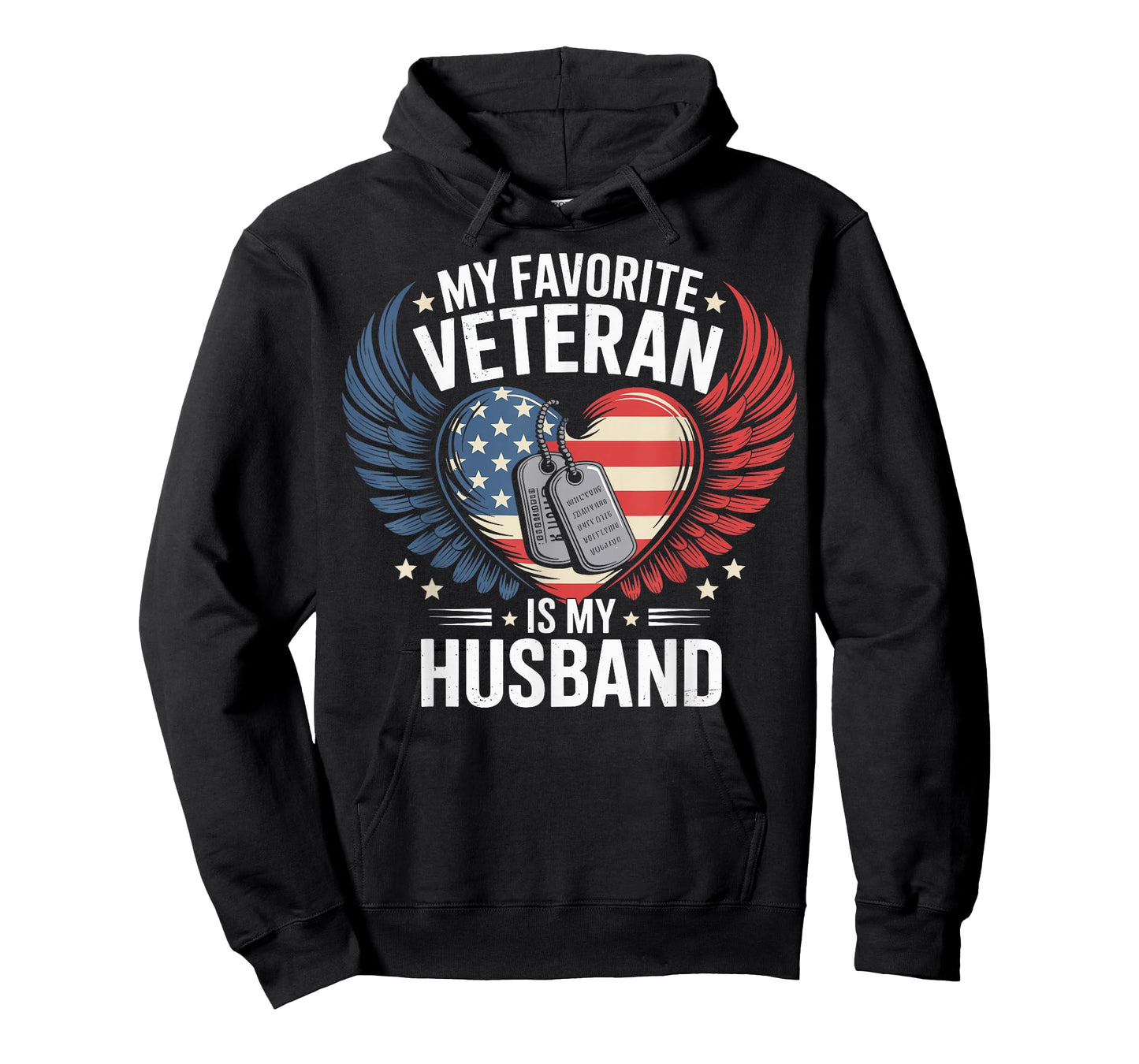 My Favorite Veteran is My Husband | Veteran Day T-Shirt