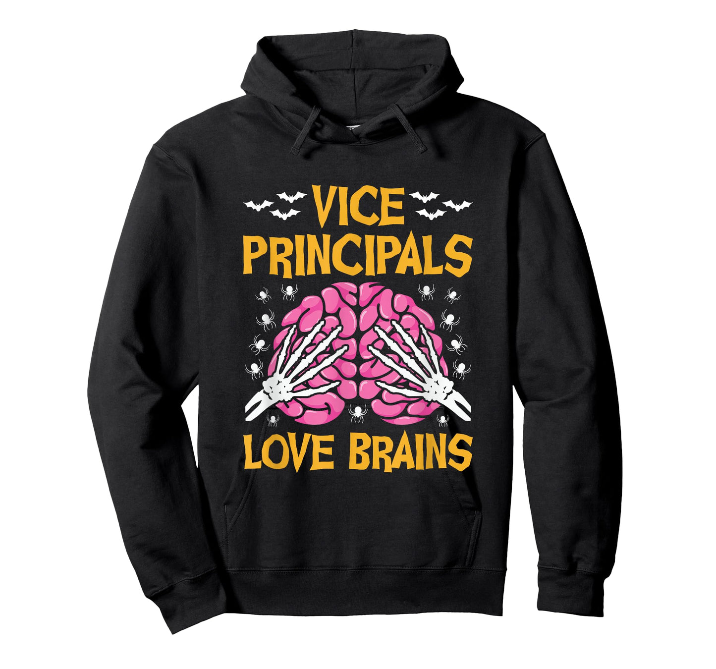 Vice Principals Love Brains Funny Halloween School T-Shirt