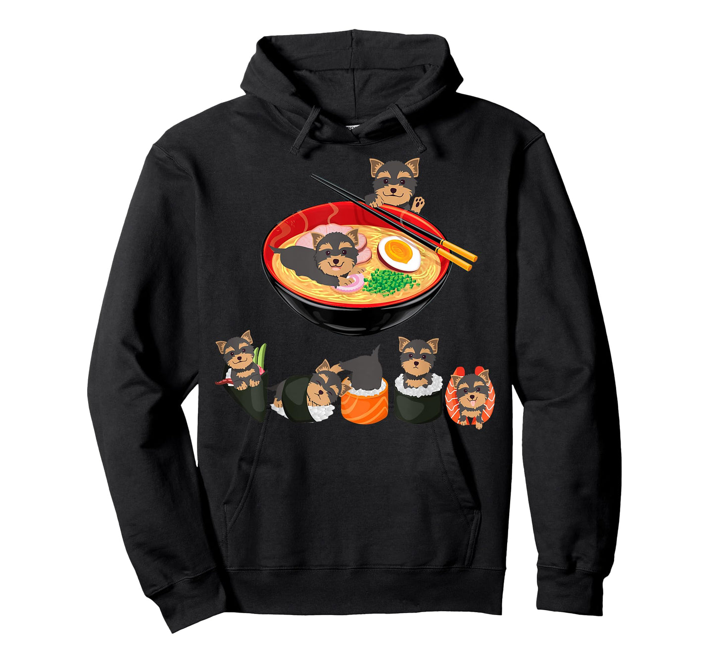Ramen Yorkie Noodle Cute Yorkie Lover Gifts For Women Men T-Shirt